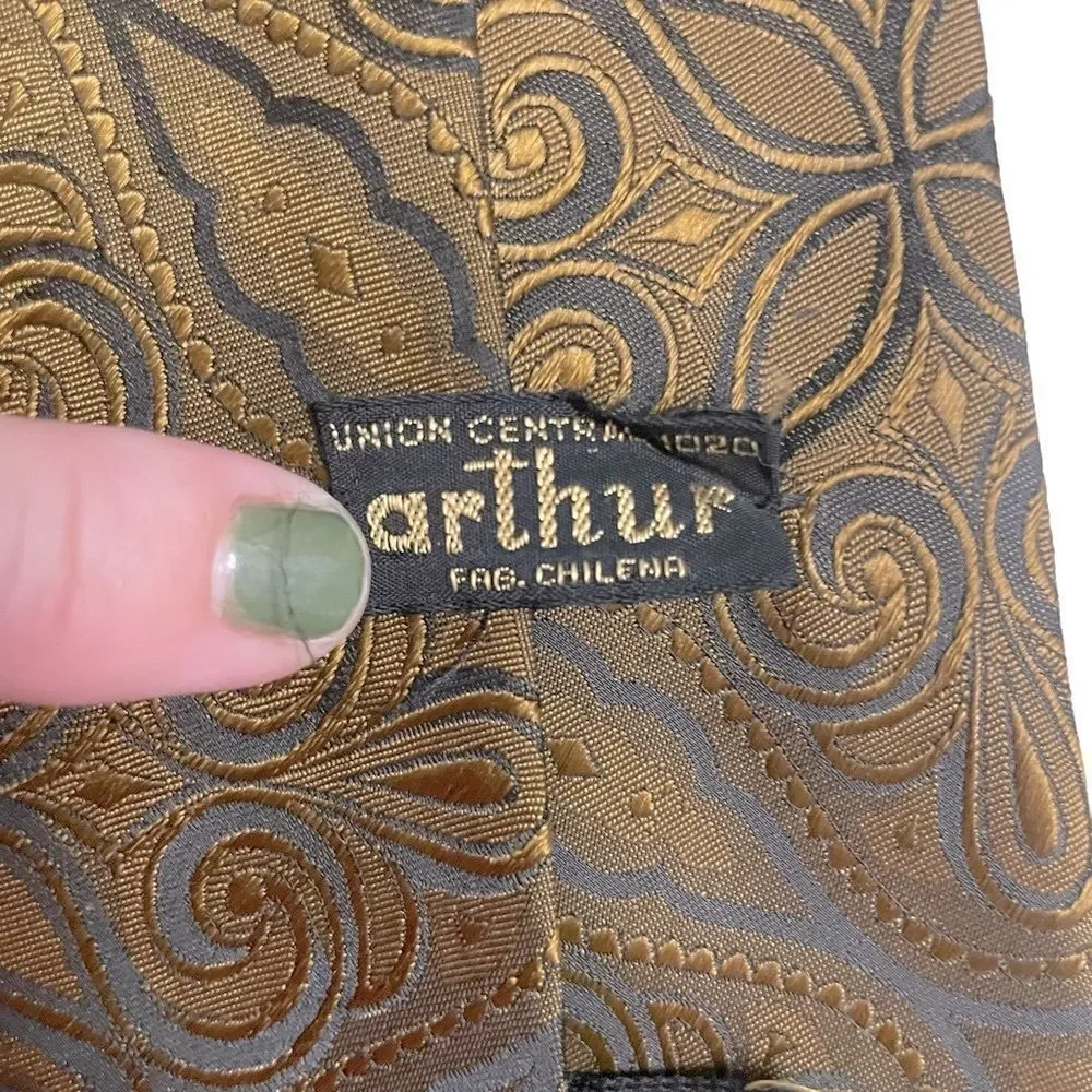 Vintage Arthur Union Central Tie